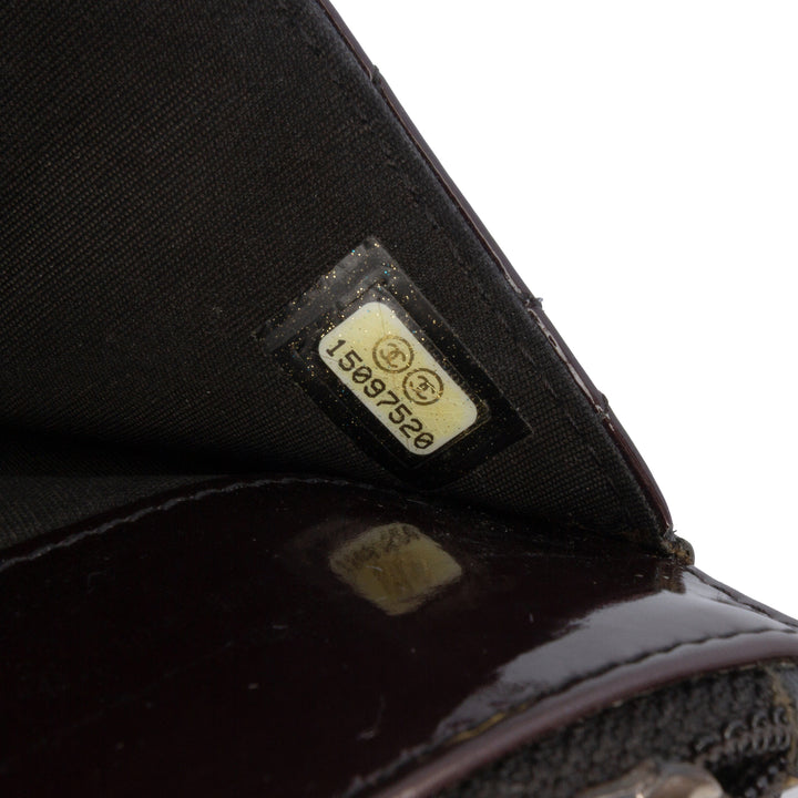 Chanel CC Quilted Cuir verni Brilliant Wallet On Chain Noir – GABY PARIS Authentique