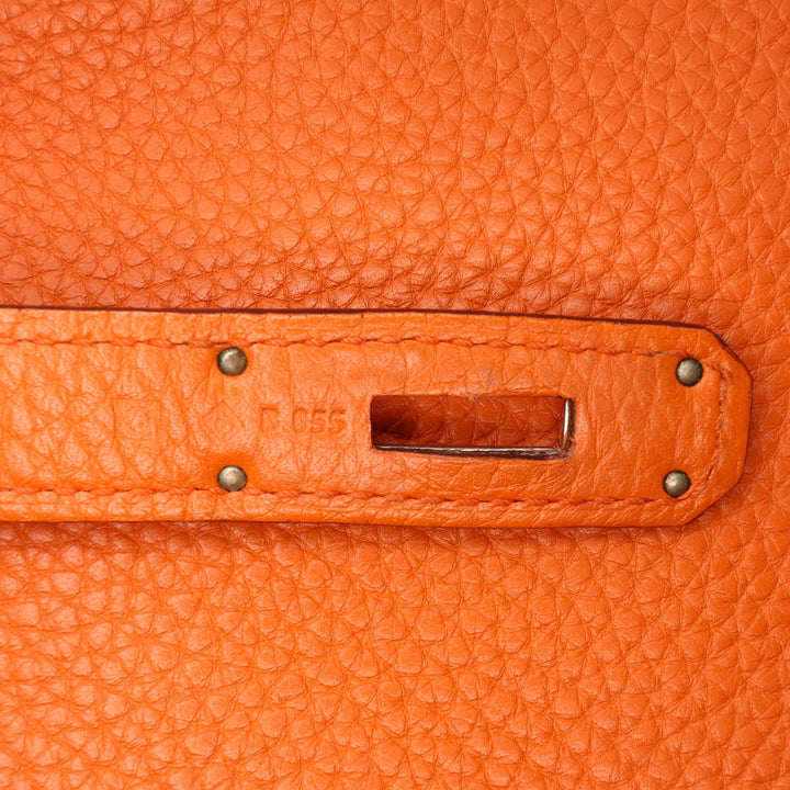 Hermès Togo Kelly II Retourne 35 Orange – GABY PARIS Authentique