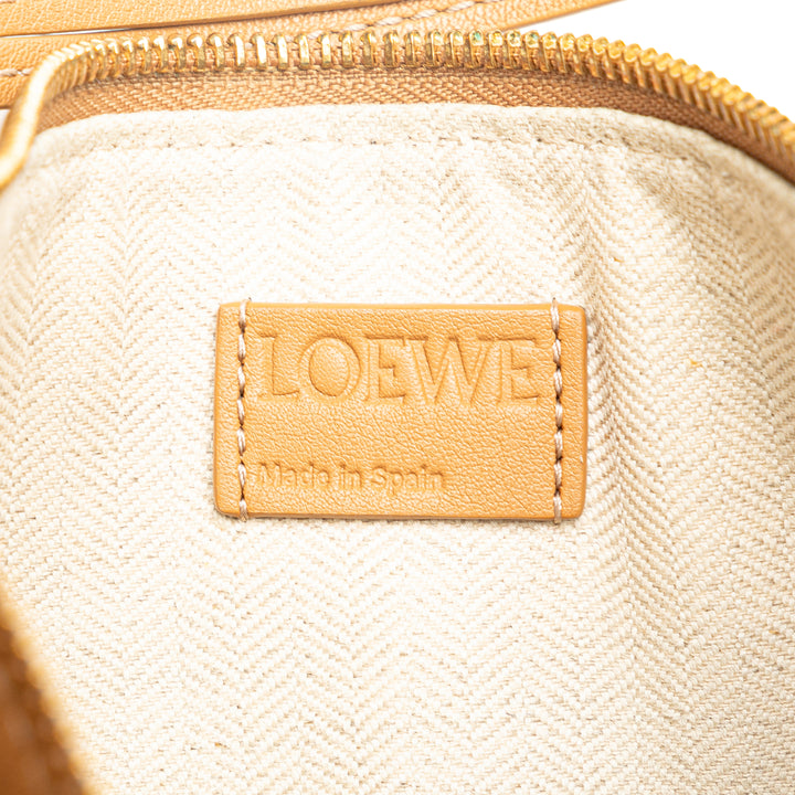 LOEWE Mini Leather Hammock Hobo Marron – GABY PARIS Authentique