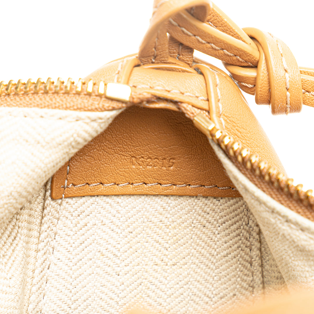 LOEWE Mini Leather Hammock Hobo Marron – GABY PARIS Authentique