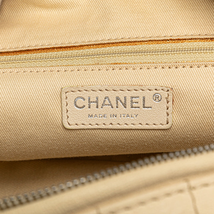 Chanel Goatskin Square Stitch Essential Bowler Marron – GABY PARIS Authentique