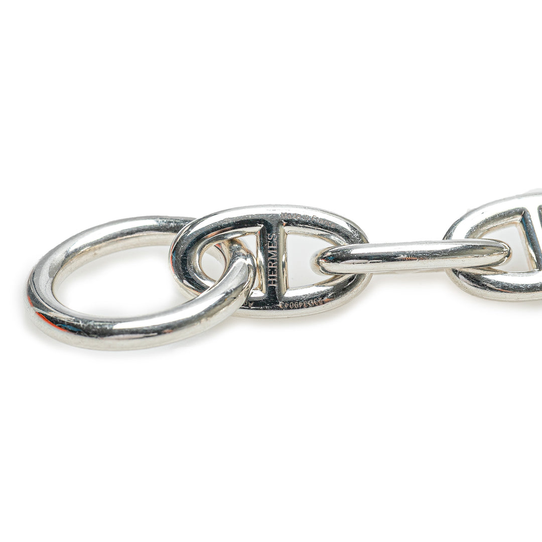 Hermès Small Sterling Argenté Chaine d'Ancre Bracelet GM Argenté – GABY PARIS Authentique