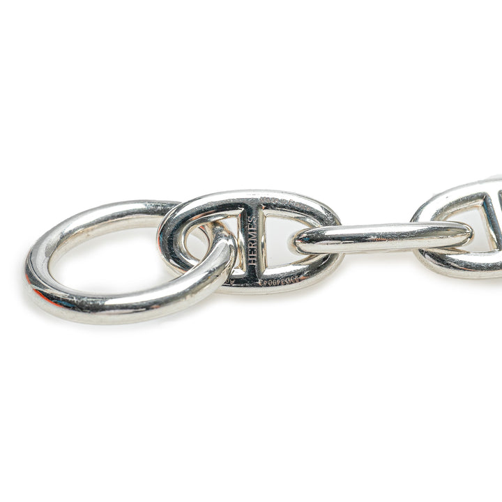 Hermès Small Sterling Argenté Chaine d'Ancre Bracelet GM Argenté – GABY PARIS Authentique