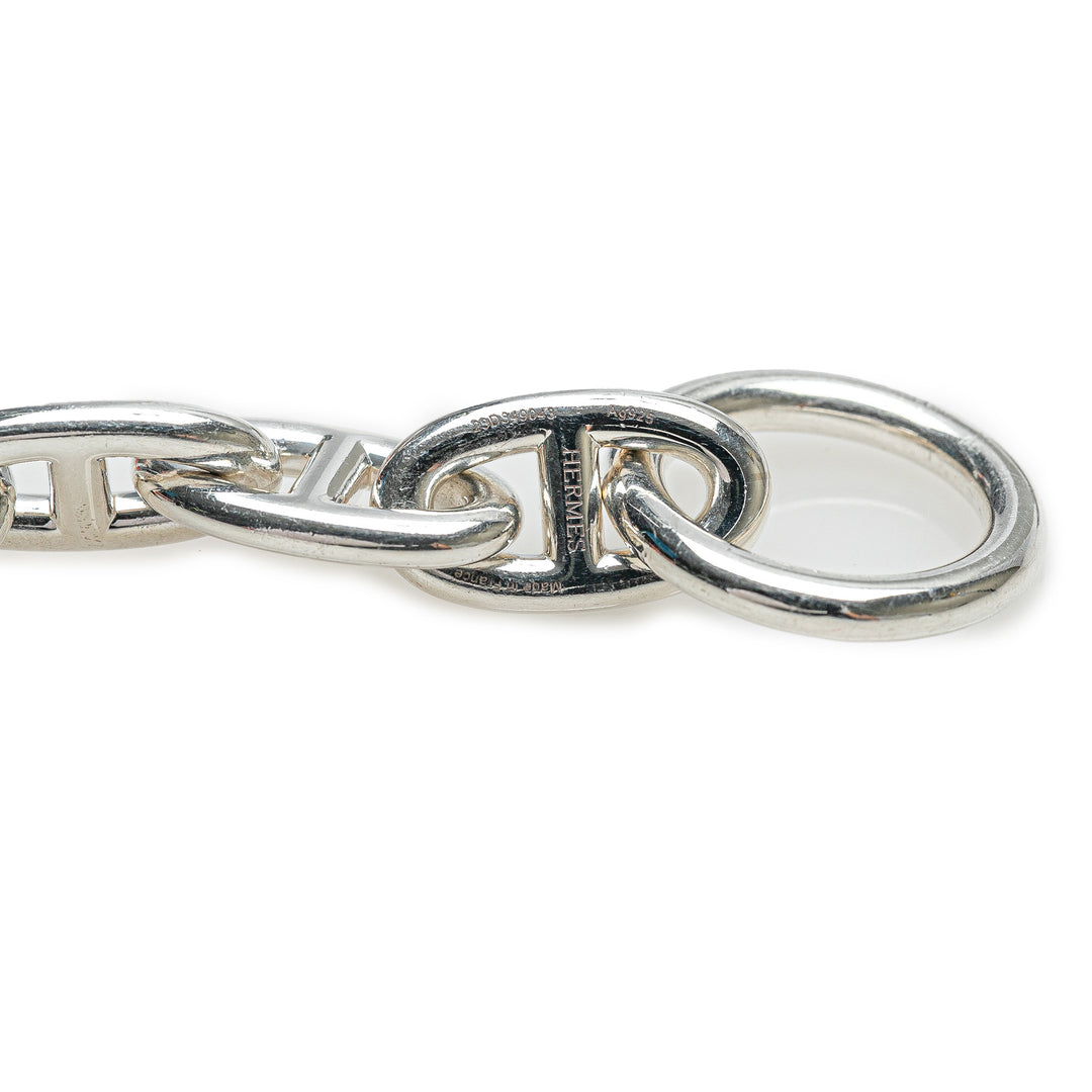 Hermès Small Sterling Argenté Chaine d'Ancre Bracelet GM Argenté – GABY PARIS Authentique