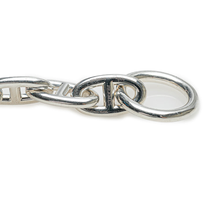 Hermès Small Sterling Argenté Chaine d'Ancre Bracelet GM Argenté – GABY PARIS Authentique