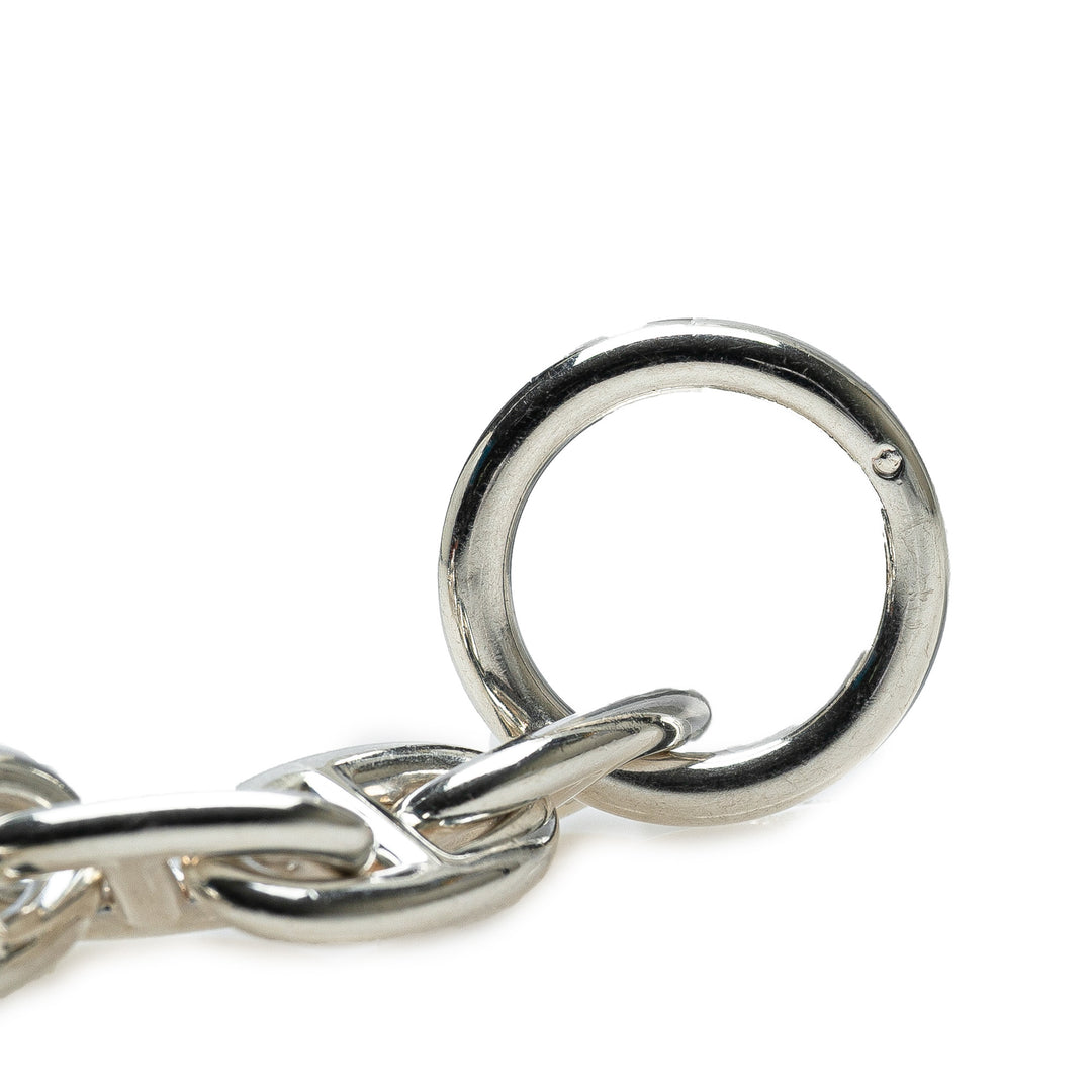 Hermès Small Sterling Argenté Chaine d'Ancre Bracelet GM Argenté – GABY PARIS Authentique
