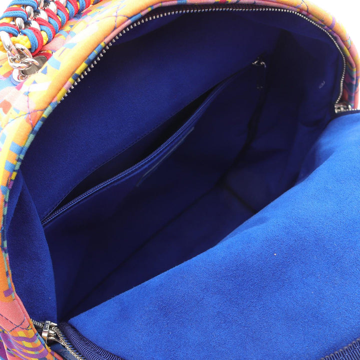 Chanel Quilted and Printed Nylon Foulard Sac à dos Rose – GABY PARIS Authentique