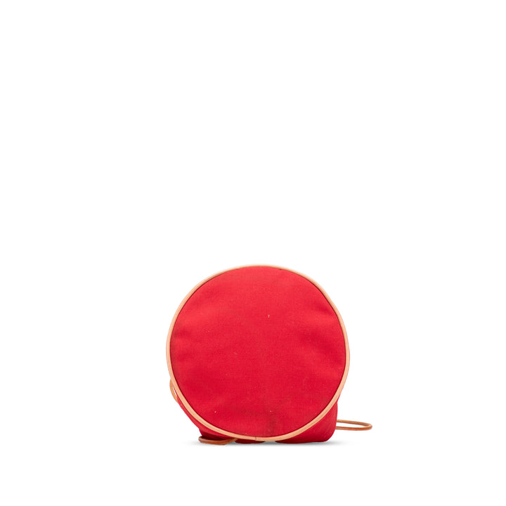 Hermès Toile Polochon Mimile Rouge – GABY PARIS Authentique