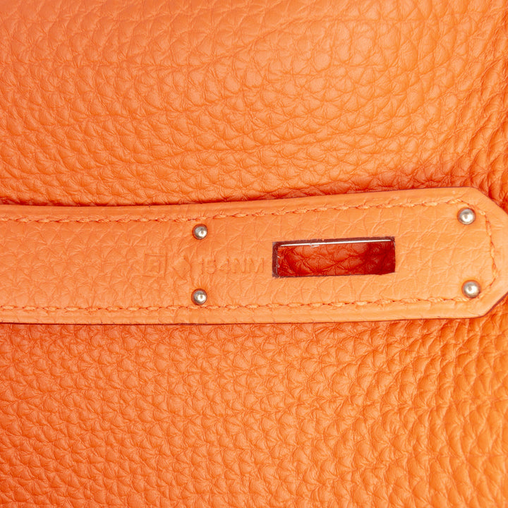 Hermès Togo Kelly II Retourne 35 Orange – GABY PARIS Authentique