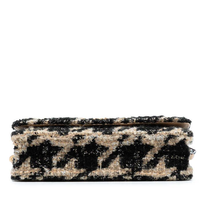 Chanel Houndstooth Tweed 19 Wallet On Chain Marron – GABY PARIS Authentique