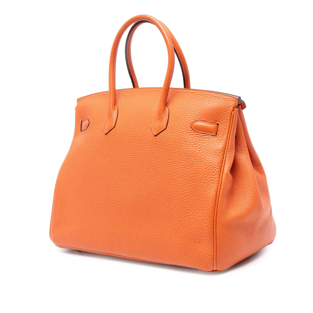 Hermès Togo Birkin Retourne 35 Orange – GABY PARIS Authentique