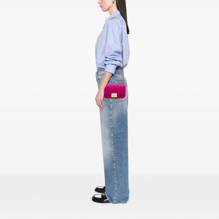 Chanel Mini Jersey Chic With Me Flap Rose – GABY PARIS Authentique