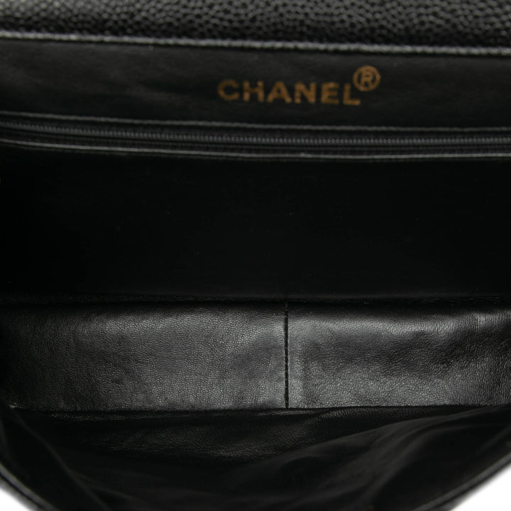 Chanel Jumbo Quilted Caviar Double Sided Flap Noir – GABY PARIS Authentique