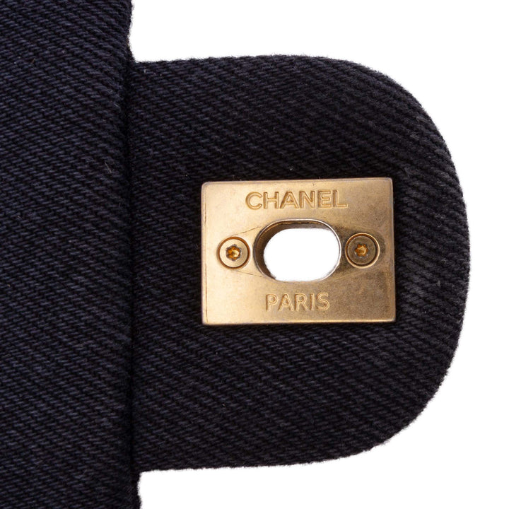 Chanel Medium Quilted Denim Mood Flap Noir – GABY PARIS Authentique