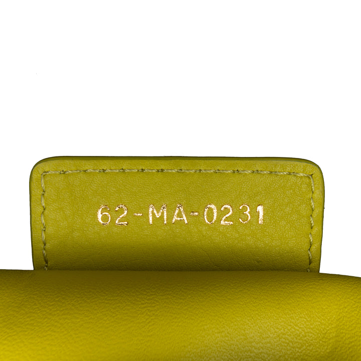 Dior Small Calfskin Cannage Caro Bag Yellow - gabyparis.fr