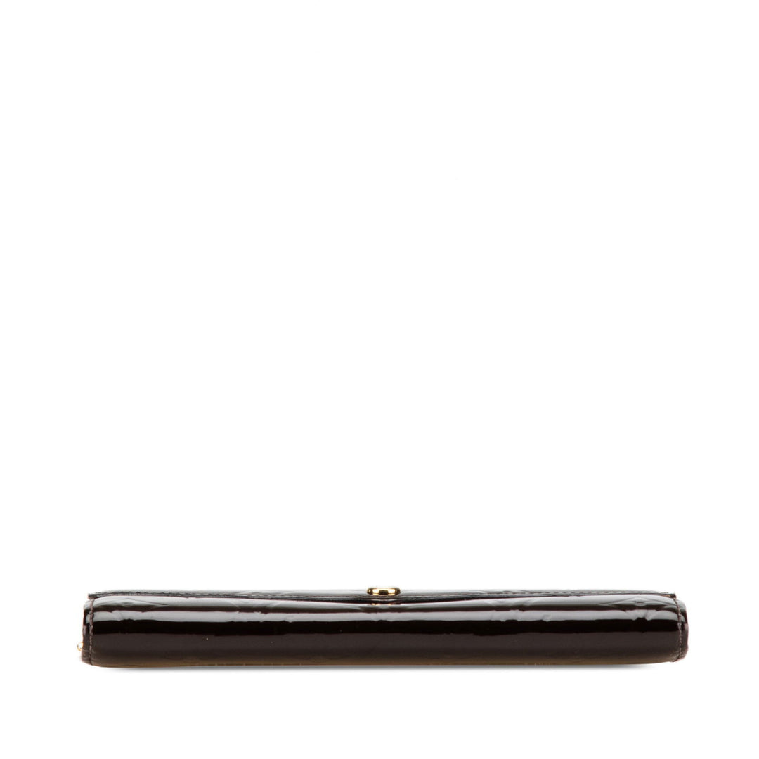 Louis Vuitton Monogram Vernis Sarah Wallet NM Purple - gabyparis.fr