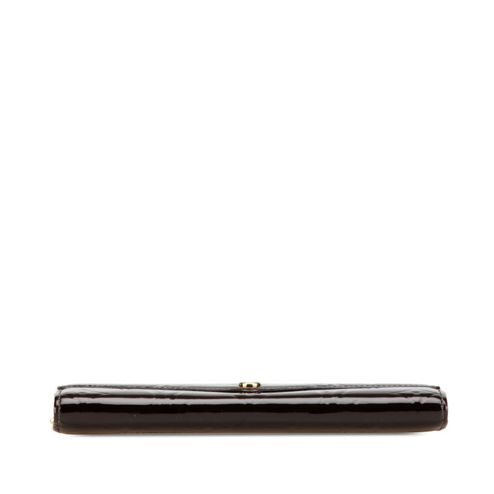 Louis Vuitton Monogram Vernis Sarah Wallet NM Purple - gabyparis.fr