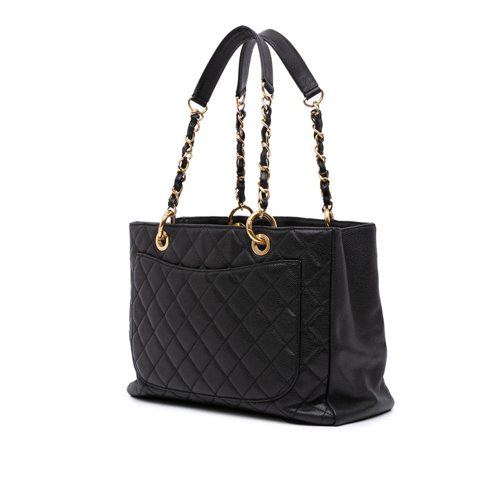 Chanel Caviar Grand Shopping Cabas Noir