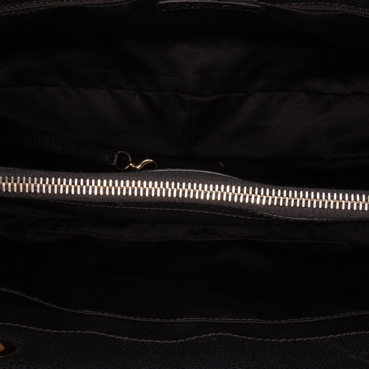 Chanel Caviar Grand Shopping Cabas Noir