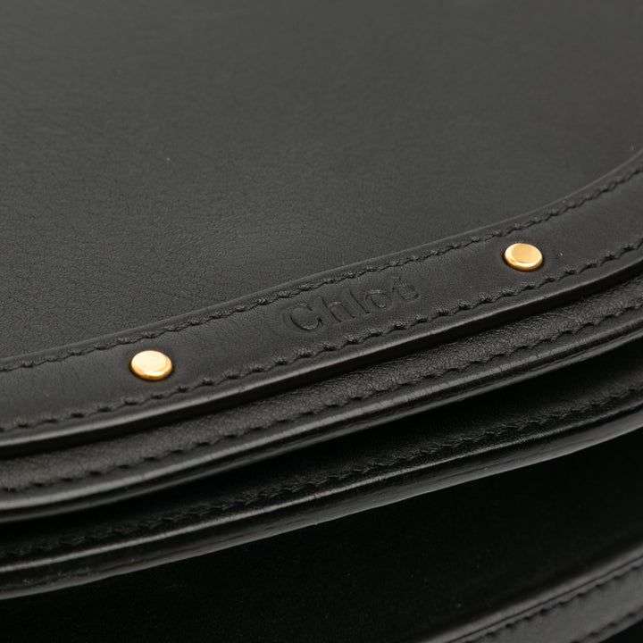 Chloé Medium Cuir Nile Bracelet Sac cartable Noir – GABY PARIS Authentique