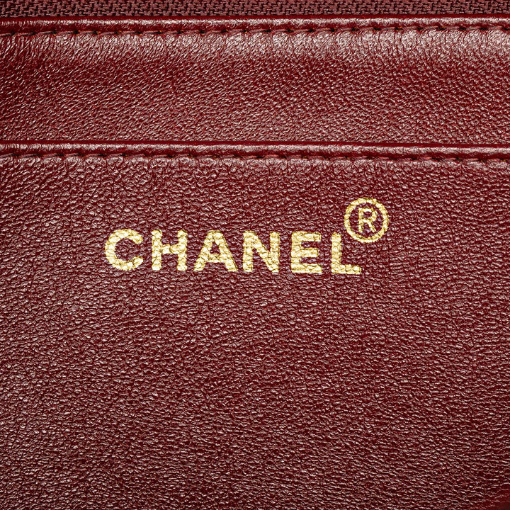 Chanel Medium Cuir d’agneau Diana Flap Noir – GABY PARIS Authentique