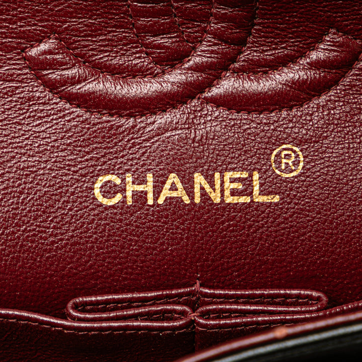 Chanel Small Classic Cuir d’agneau Double rabat Noir – GABY PARIS Authentique