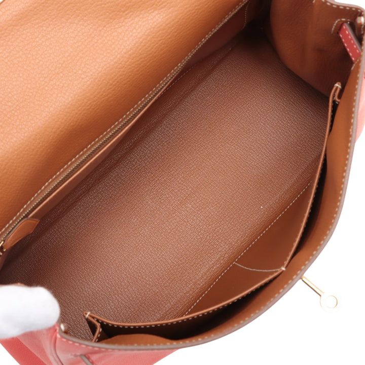 Hermès Epsom Candy Kelly II Retourne 32 Rose – GABY PARIS Authentique
