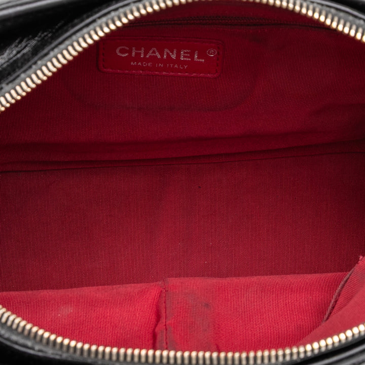 Chanel Medium Aged Cuir de veau Gabrielle Sac porté croisé Noir – GABY PARIS Authentique