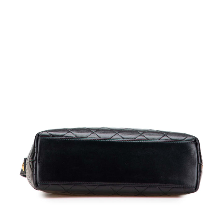 Chanel CC Quilted Cuir d’agneau Crossbody Noir – GABY PARIS Authentique