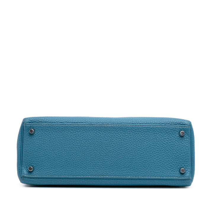 Hermès Togo Kelly II Retourne 32 Bleu – GABY PARIS Authentique