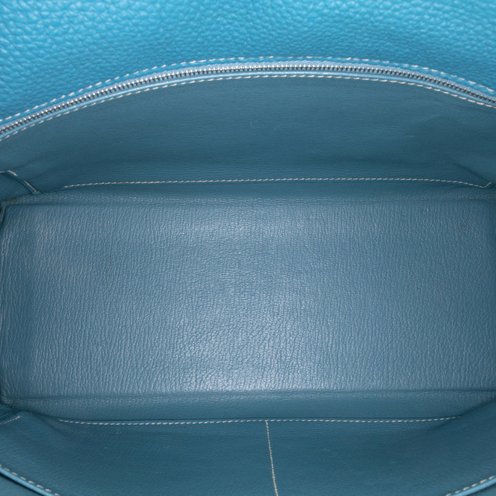 Hermès Togo Kelly II Retourne 32 Bleu – GABY PARIS Authentique