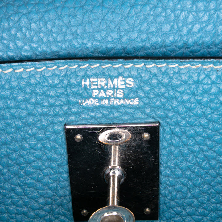 Hermès Togo Kelly II Retourne 32 Bleu – GABY PARIS Authentique