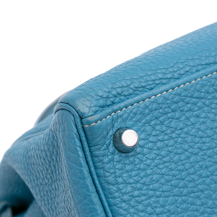 Hermès Togo Kelly II Retourne 32 Bleu – GABY PARIS Authentique