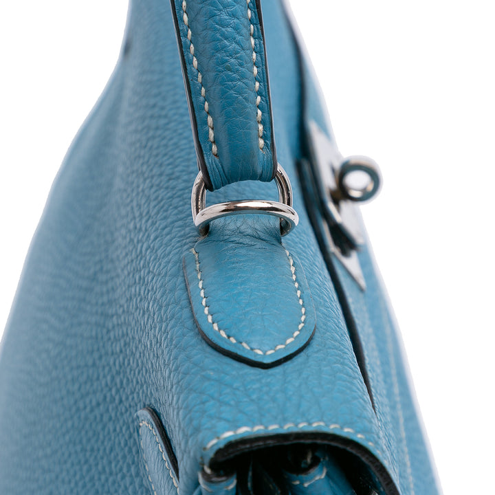 Hermès Togo Kelly II Retourne 32 Bleu – GABY PARIS Authentique
