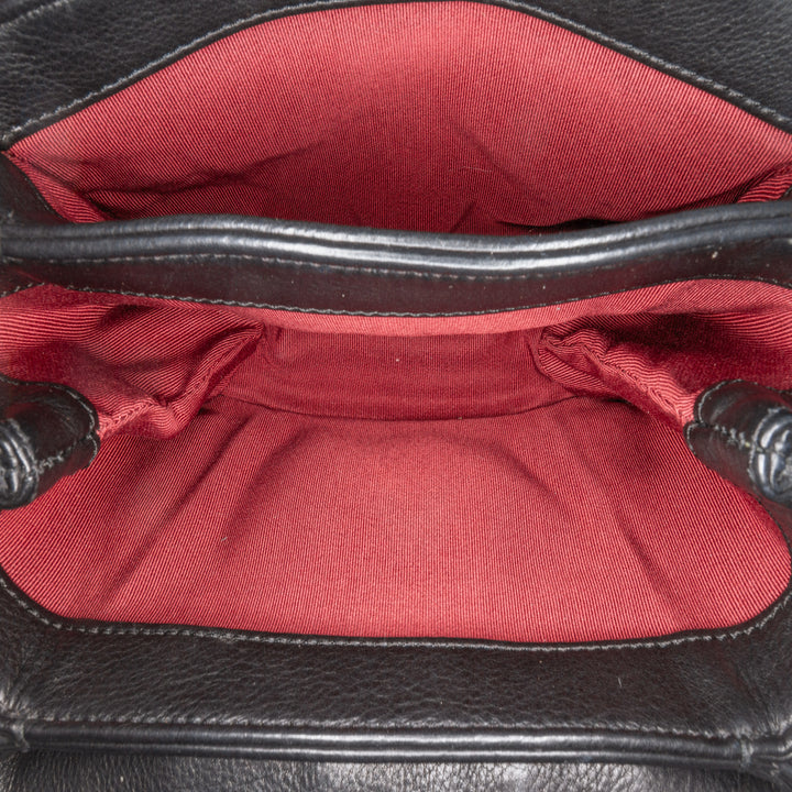 Chanel Mini Quilted Cuir de veau Pearl CC Accordion Flap Noir – GABY PARIS Authentique