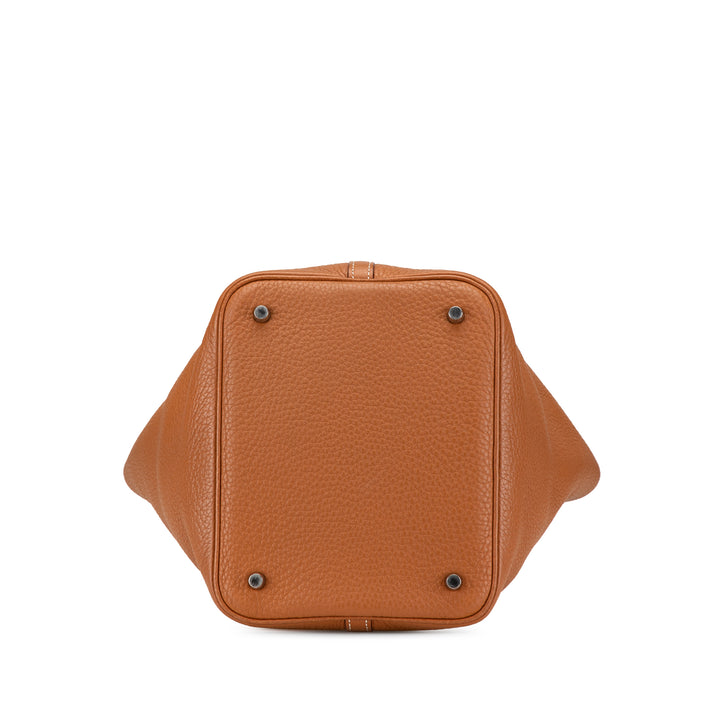 Hermès Clemence Picotin 22 Marron