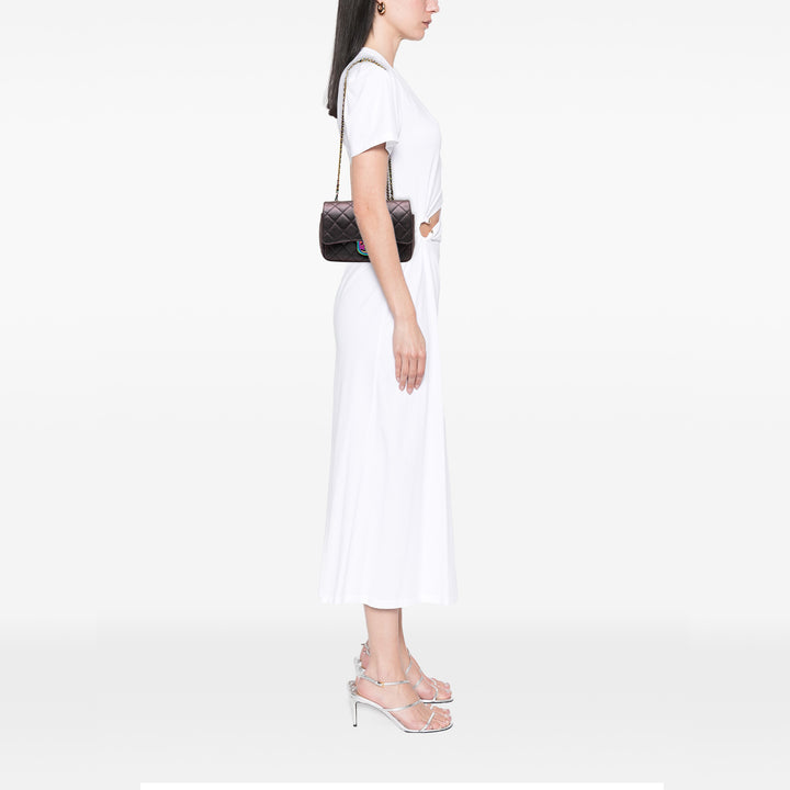Chanel Small Iridescent Goatskin Rainbow Hardware Double Carry Waist Chain Flap Violet – GABY PARIS Authentique