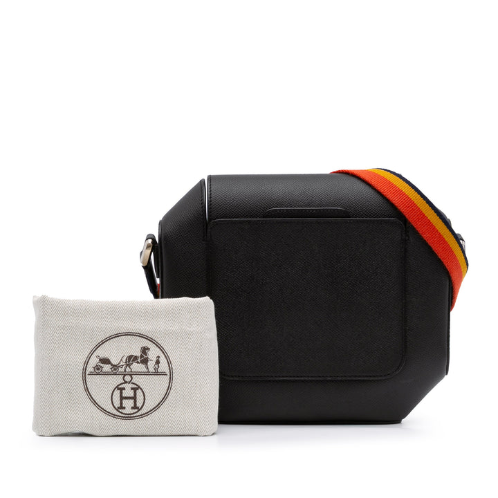 Hermès Epsom Octogone 23 Noir – GABY PARIS Authentique