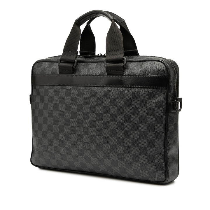 Louis Vuitton Damier Graphite Utility Business Bag Noir – GABY PARIS Authentique