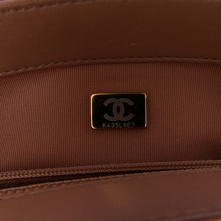Chanel Medium Quilted Lambskin Pillow Crush Flap Brown - gabyparis.fr