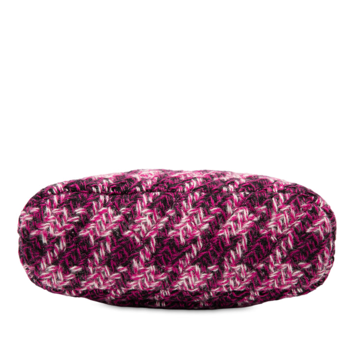 Chanel CC Tweed Houndstooth Pochette On Chain Violet – GABY PARIS Authentique