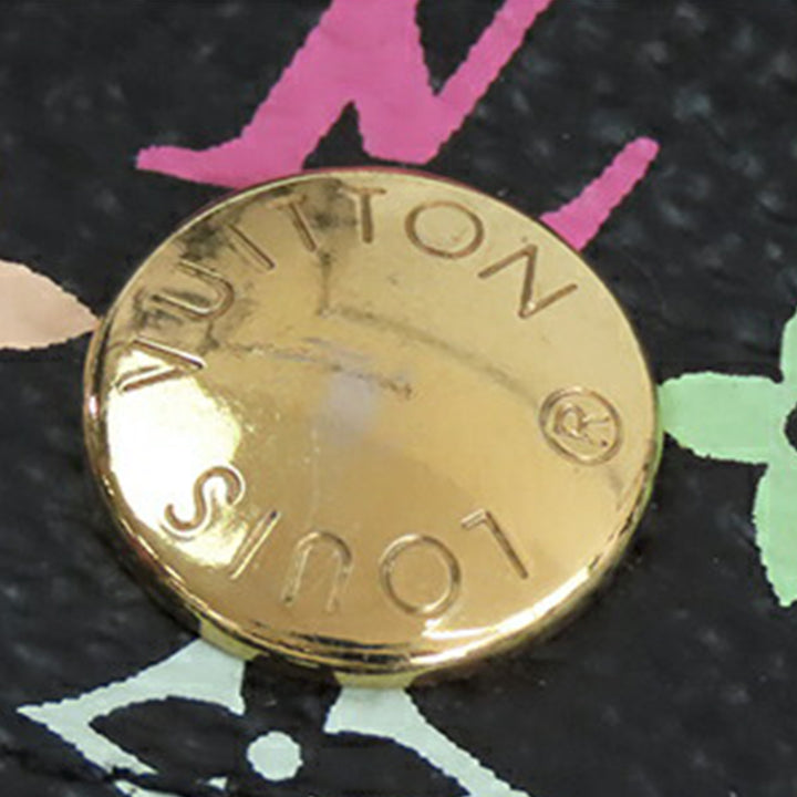 Louis Vuitton Monogram Multicolore 4 Key Holder Noir – GABY PARIS Authentique