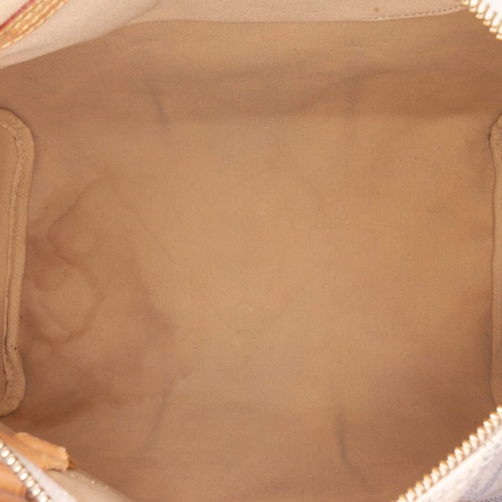 Louis Vuitton Damier Azur Speedy 30 Blanc – GABY PARIS Authentique