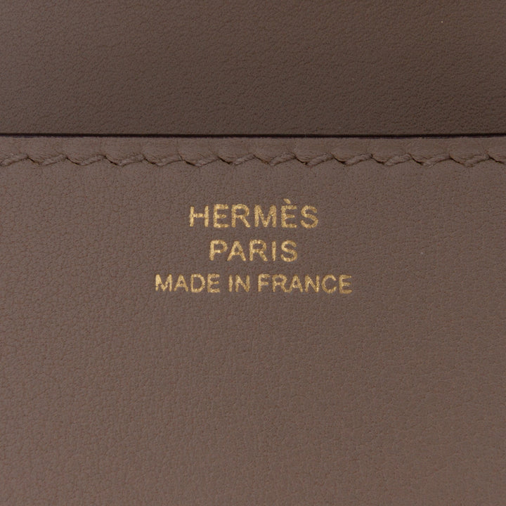 Hermès Swift Medor Pochette 23 Marron – GABY PARIS Authentique
