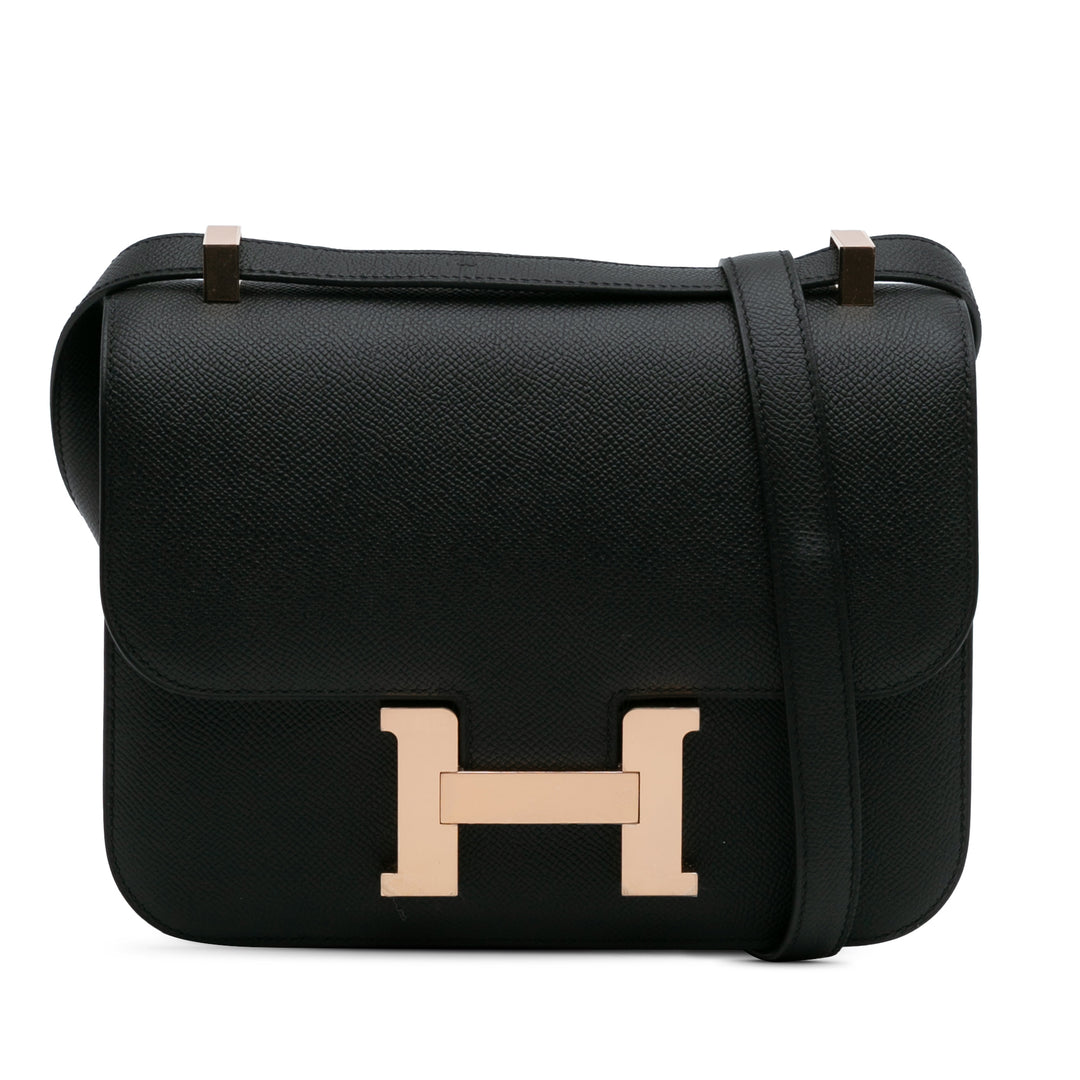 Hermès Epsom Constance 24 Noir – GABY PARIS Authentique
