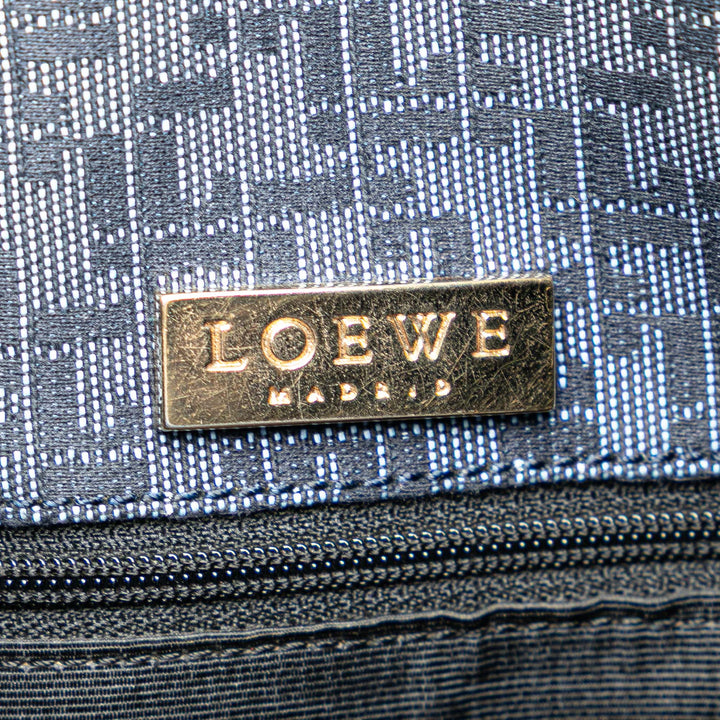 LOEWE Toile Bucket Bag Bleu – GABY PARIS Authentique