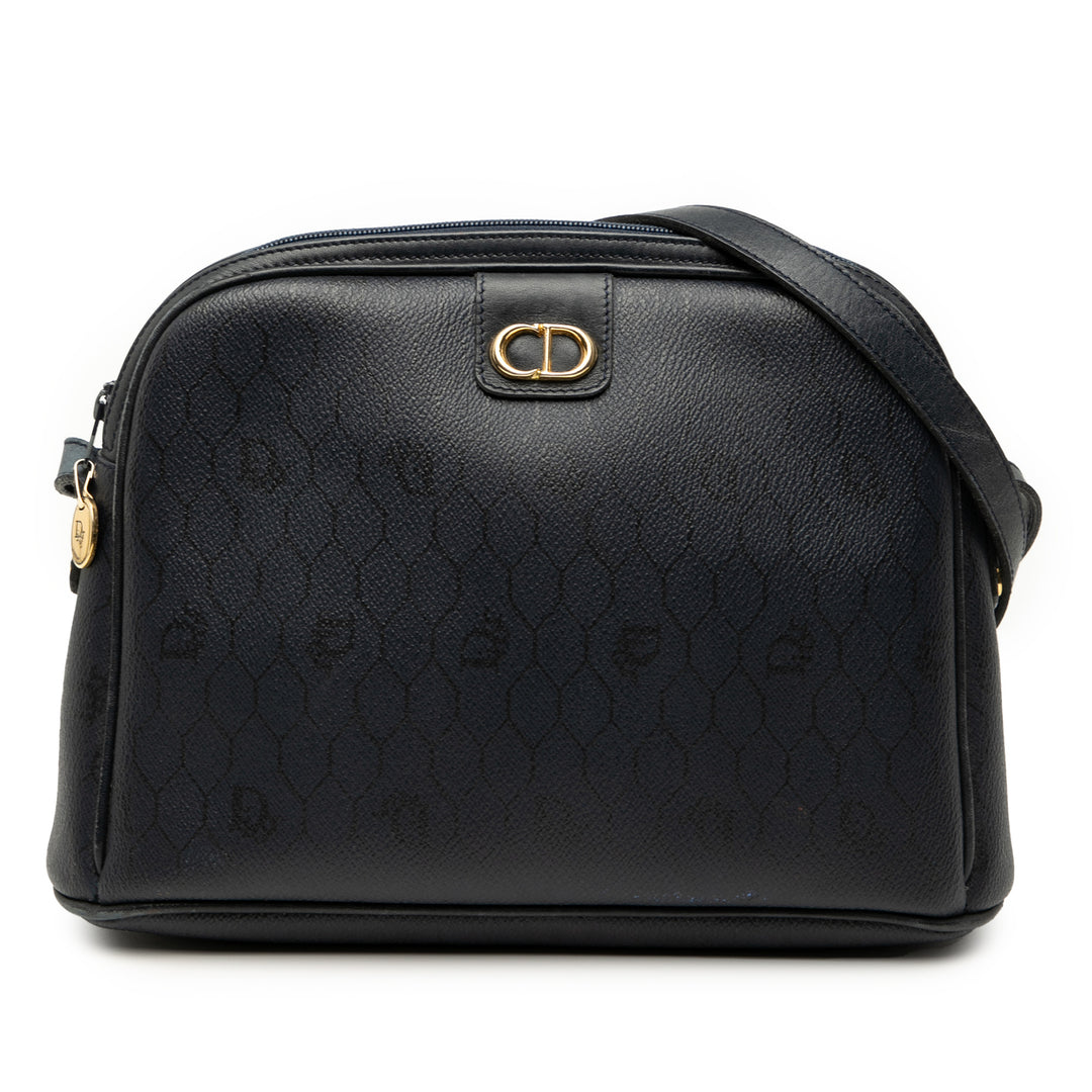 Dior Honeycomb Coated Toile Sac porté croisé Bleu – GABY PARIS Authentique