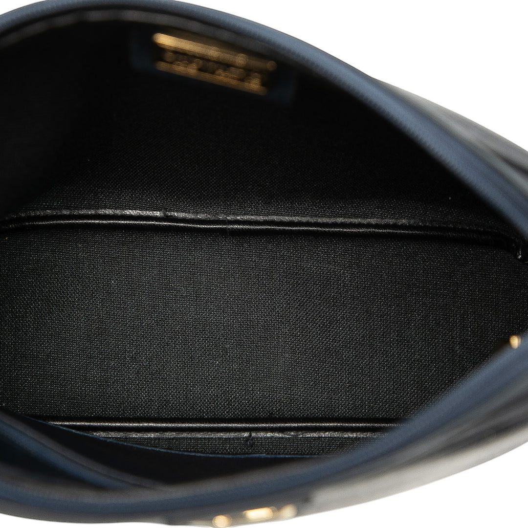 Dior Honeycomb Coated Toile Sac porté croisé Bleu – GABY PARIS Authentique