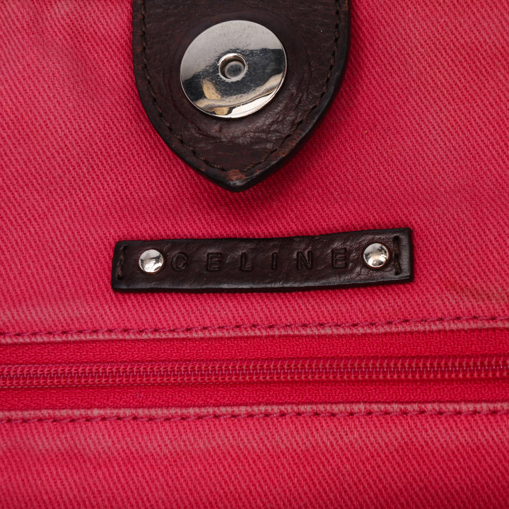 Celine Raffia Cabas Marron – GABY PARIS Authentique