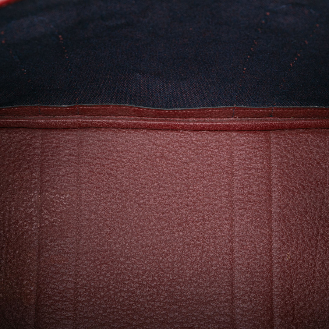 Hermès Toile and Negonda Garden Party 36 Bleu – GABY PARIS Authentique